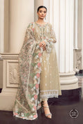 Maria B | Luxury Chiffon Collection | Coffee - House Of Anaya