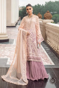 Maria B | Luxury Chiffon Collection | Lilac - House Of Anaya