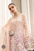 Maria B | Luxury Chiffon Collection | Lilac - House Of Anaya