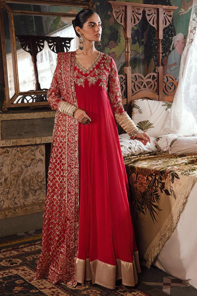 Mushq | Irha Kalidaar Chiffon Pret | MALIAH - House Of Anaya