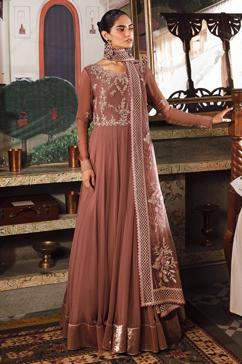 Mushq | Irha Kalidaar Chiffon Pret | ZEYA - House Of Anaya