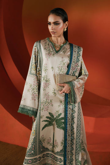 Maria B | Silk Prints | 3 Piece Embellished Satin Silk Suit