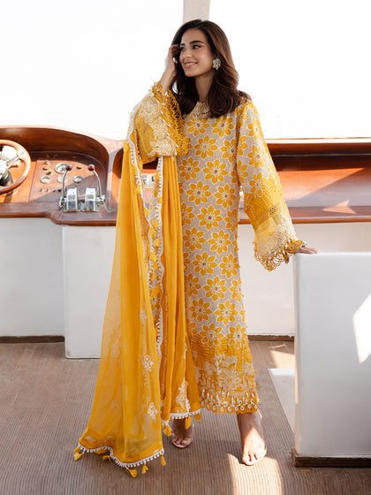 Parishay | Monaco Luxury Lawn 25 | MS-02 - House Of Zarish