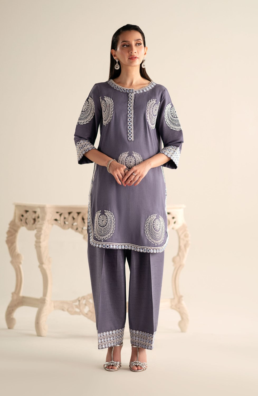 Maryum N Maria | Lagom Ready to Wear | ORCHID - MS-24218 - House Of Anaya
