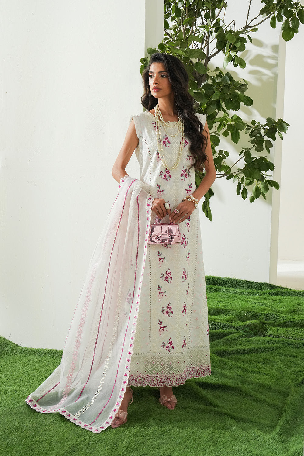 Maryum N Maria | Soiree Lawn |  Frosted Meadow