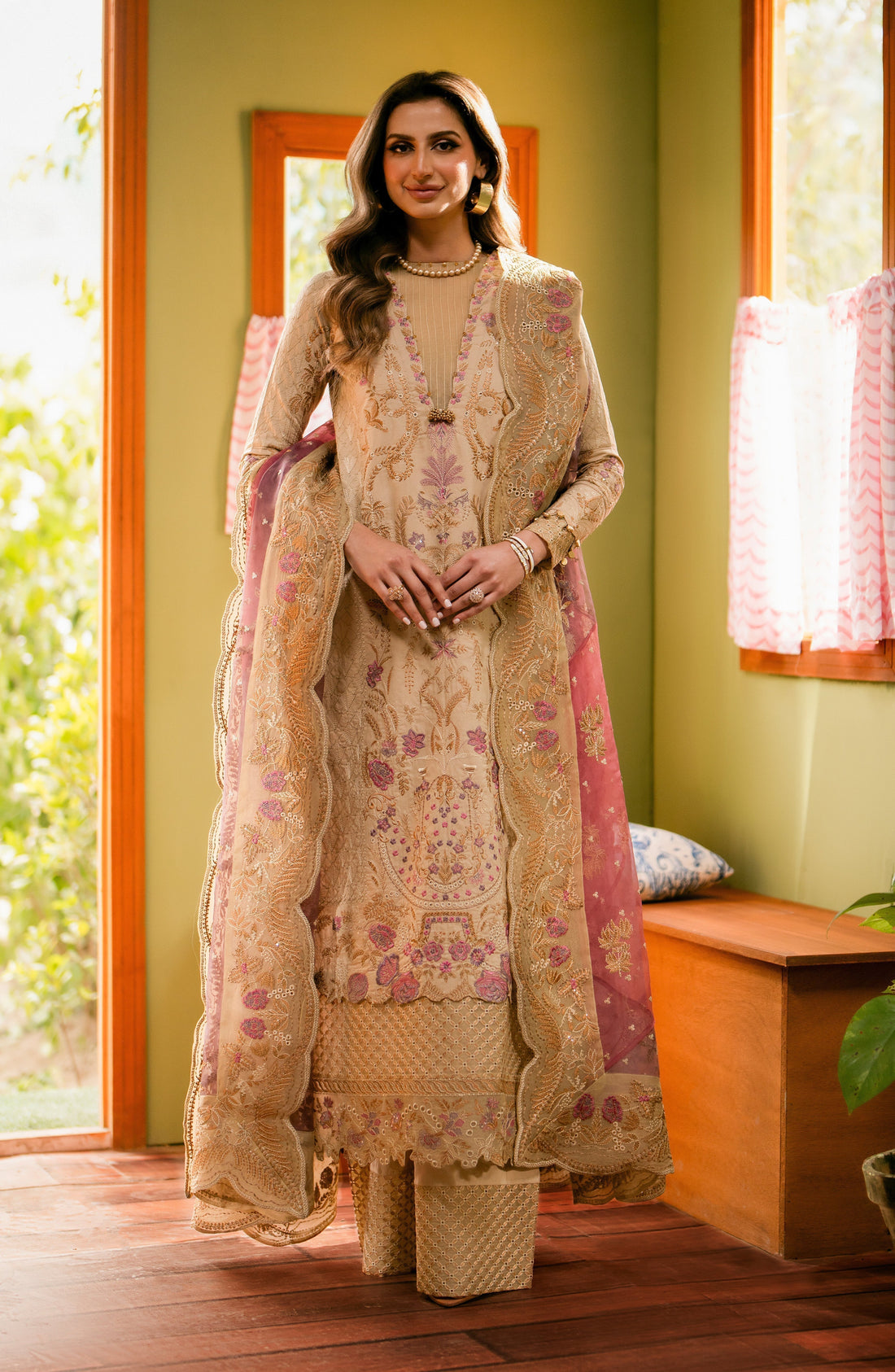 Maryum N Maria | Luxury Lawn 24 | Kissa - House Of Anaya