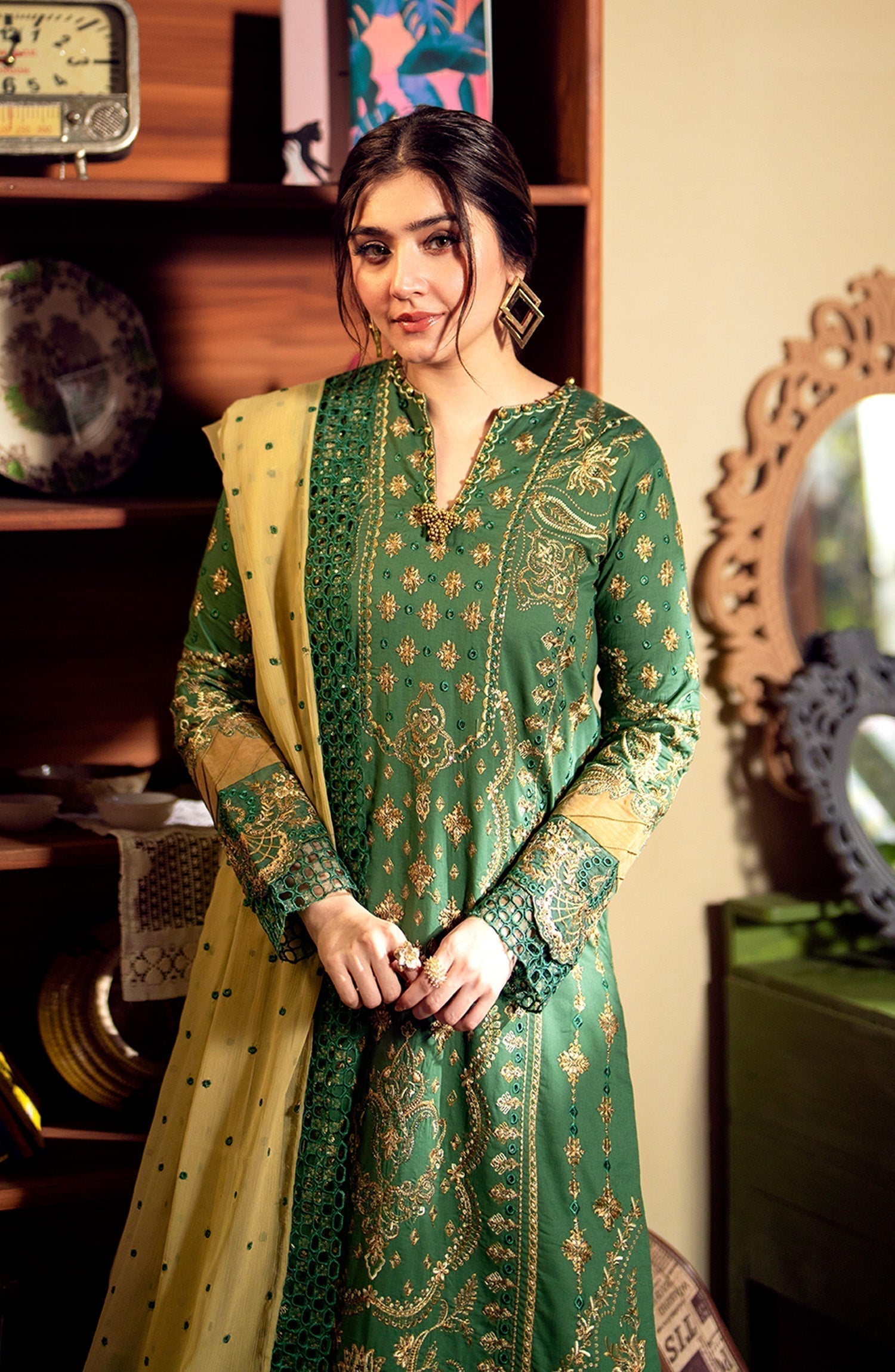 Maryum N Maria | Luxury Lawn 24 | Dure - House Of Anaya