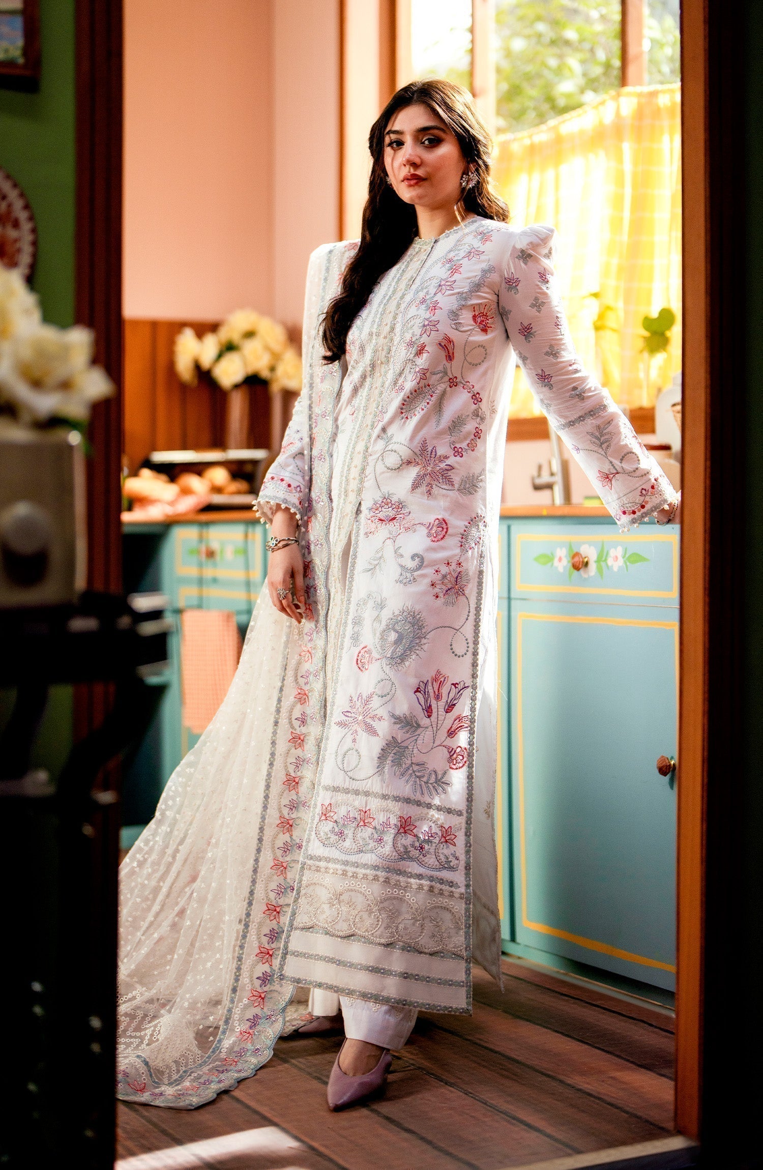 Maryum N Maria | Luxury Lawn 24 | Fatin - House Of Anaya