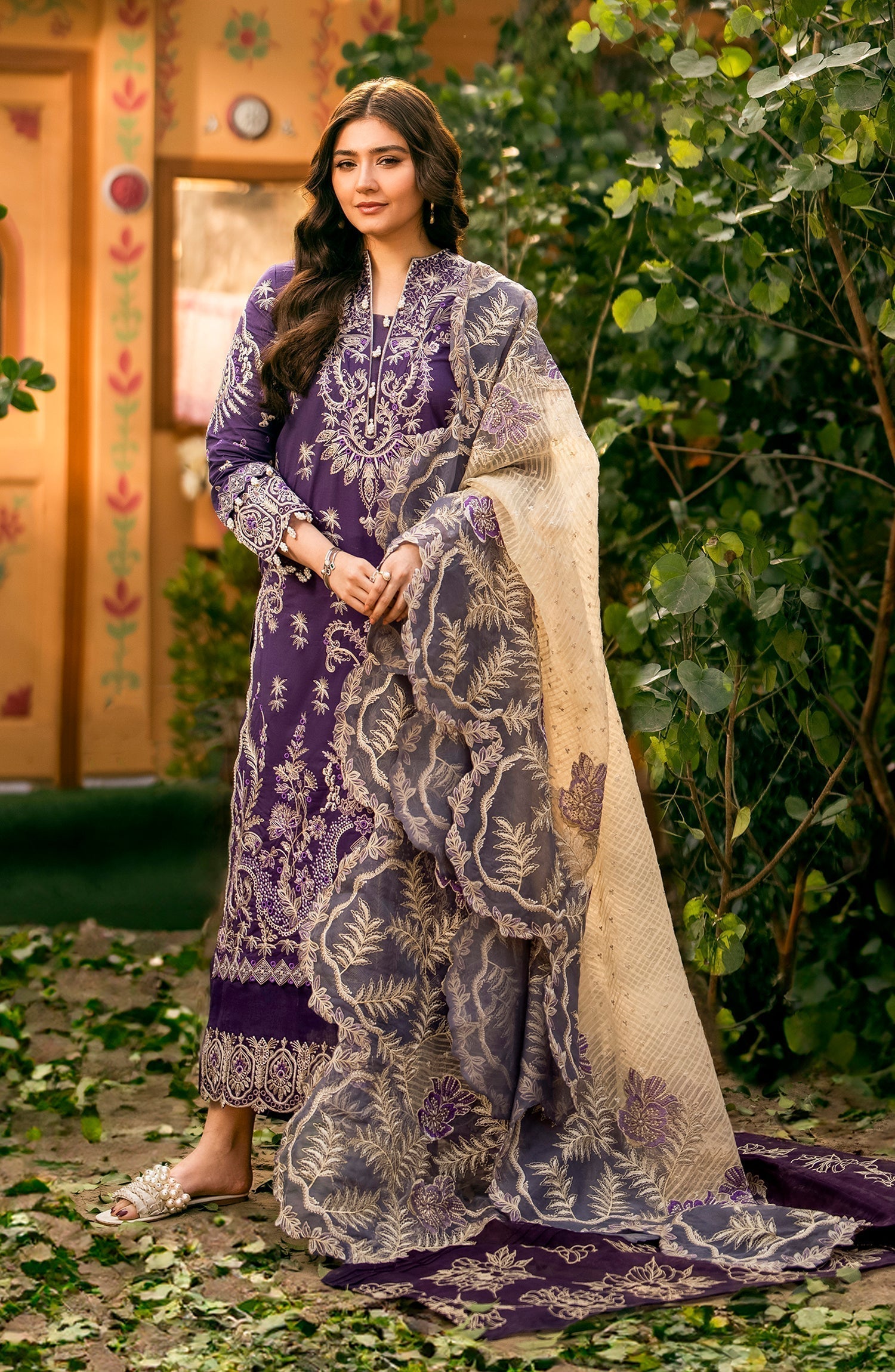 Maryum N Maria | Luxury Lawn 24 | Rahma - House Of Anaya