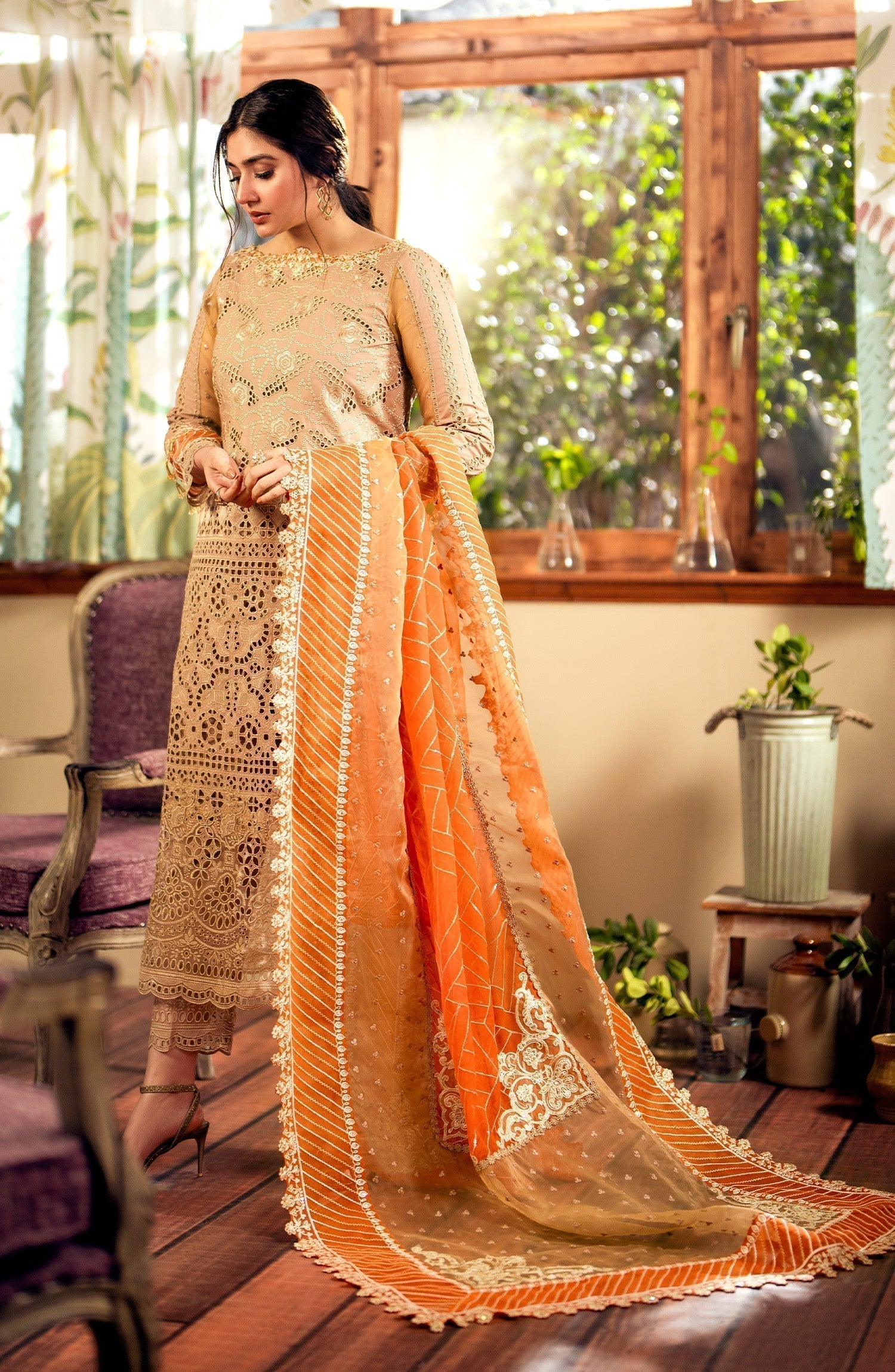 Maryum N Maria | Luxury Lawn 24 | Nora - House Of Anaya