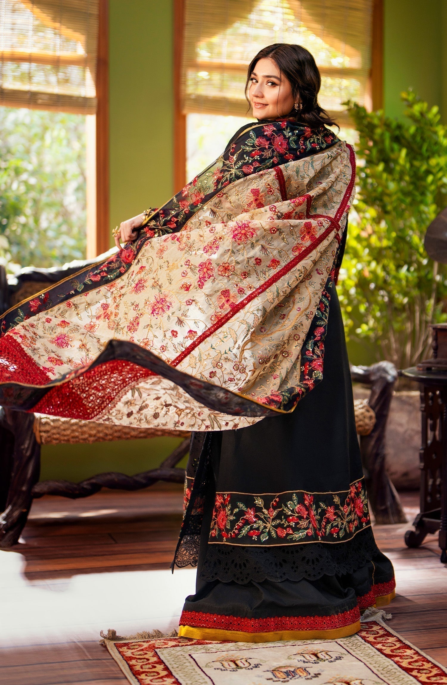 Maryum N Maria | Luxury Lawn 24 | Zayna - House Of Anaya
