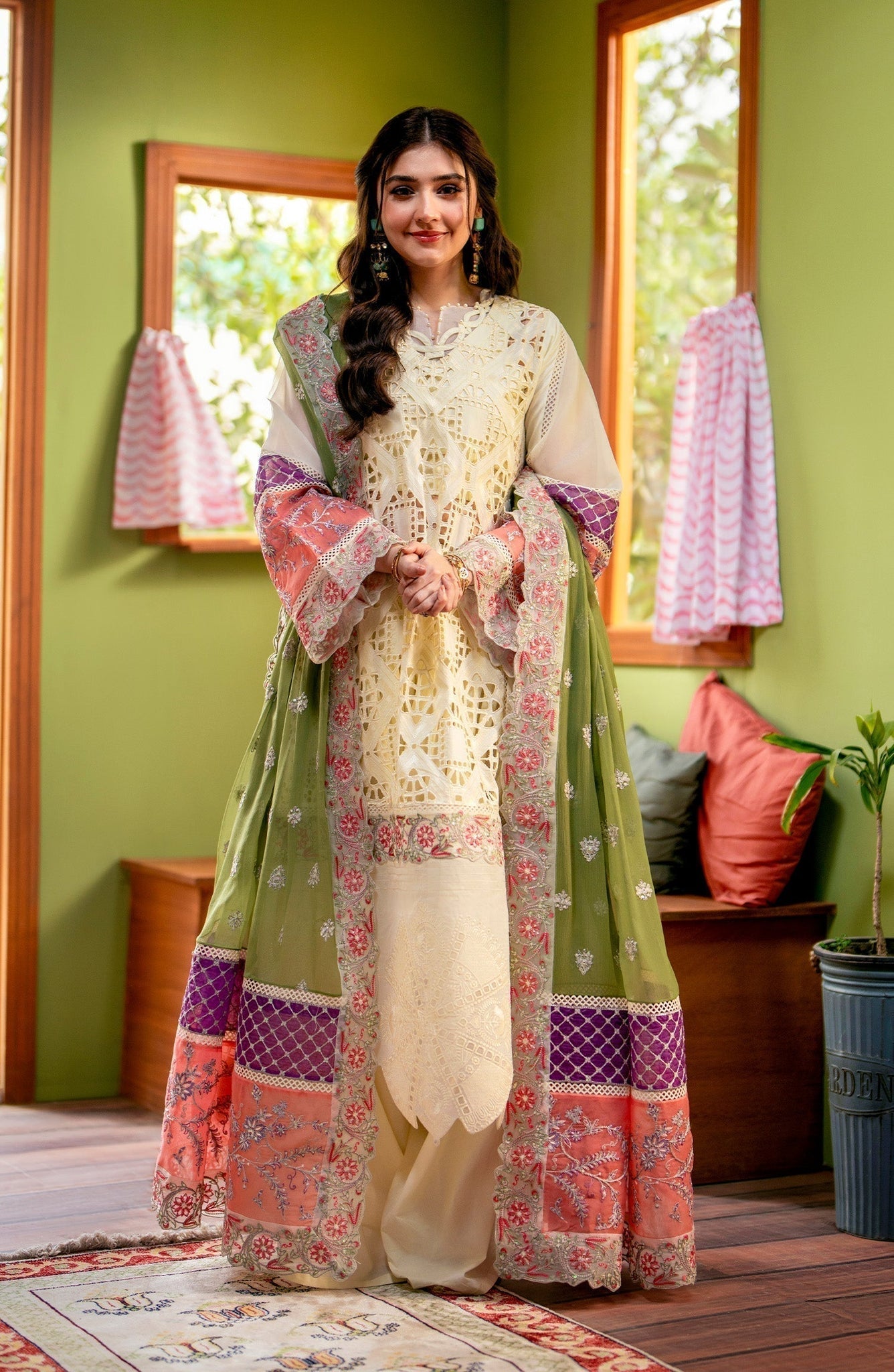 Maryum N Maria | Luxury Lawn 24 | Dina - House Of Anaya