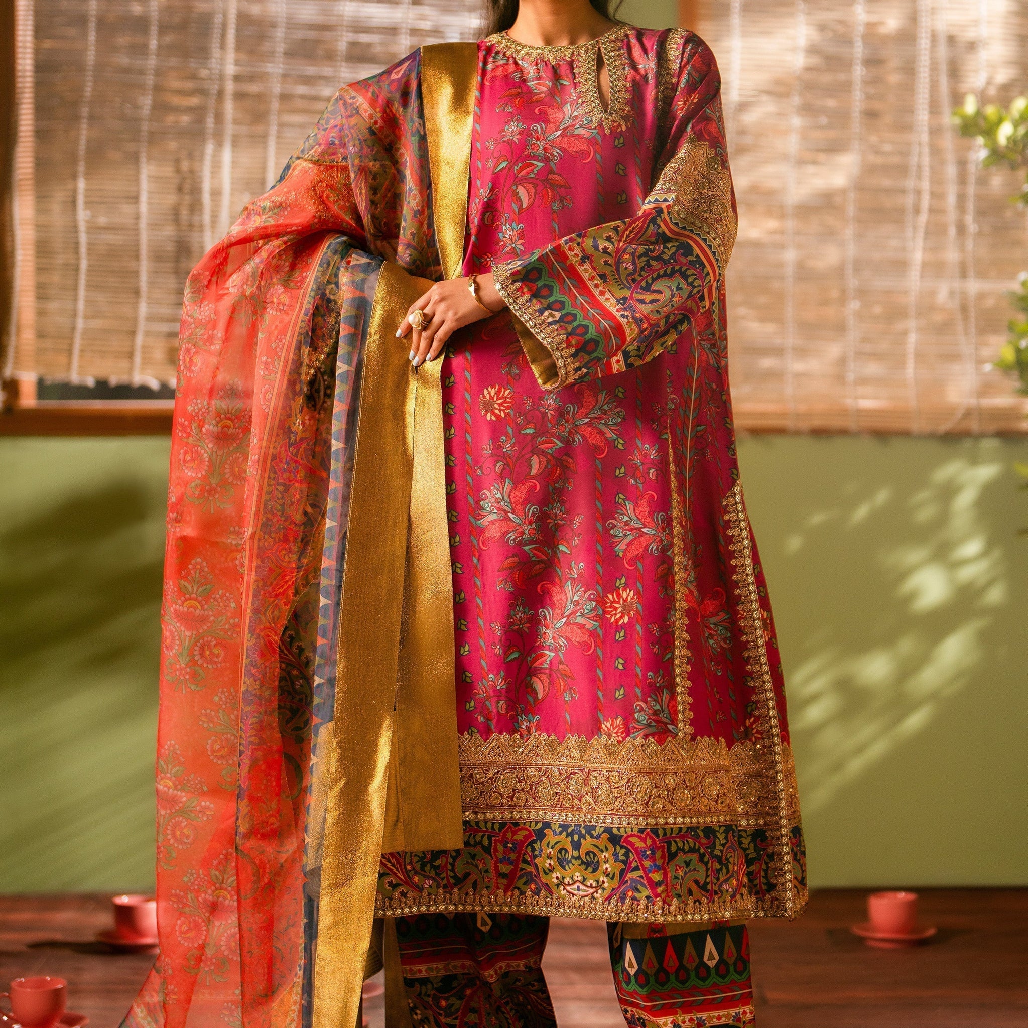 Maryum N Maria | Luxury Lawn 24 | Tefnut - House Of Anaya