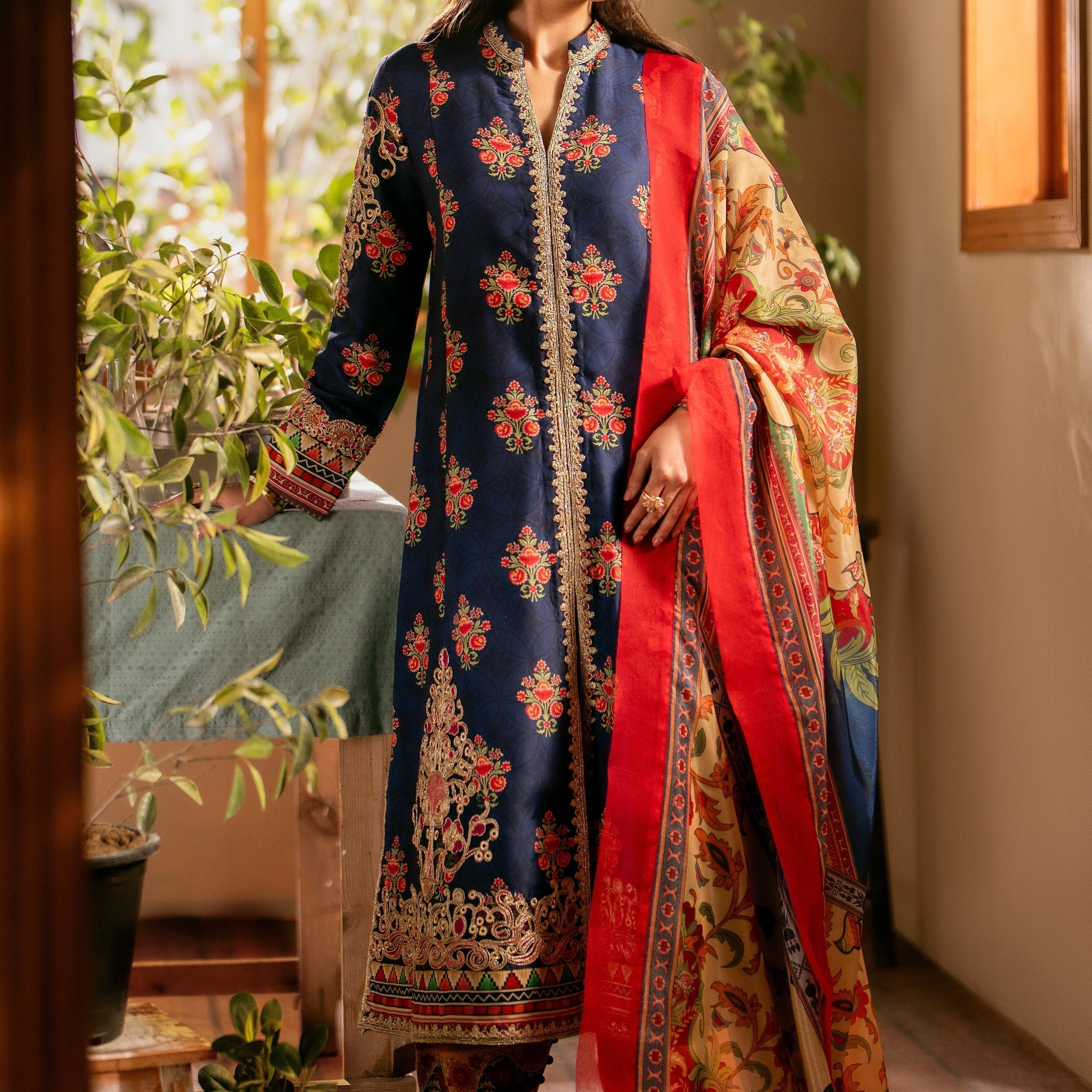 Maryum N Maria | Luxury Lawn 24 | Mariam - House Of Anaya