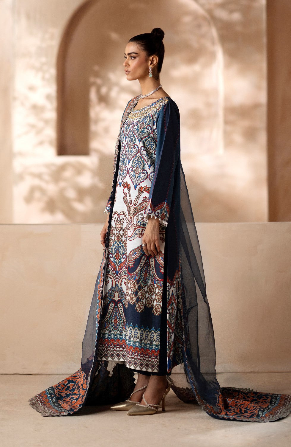 Maryum N Maria | Zeil Winter | CHARVI - MS40098 - House Of Anaya