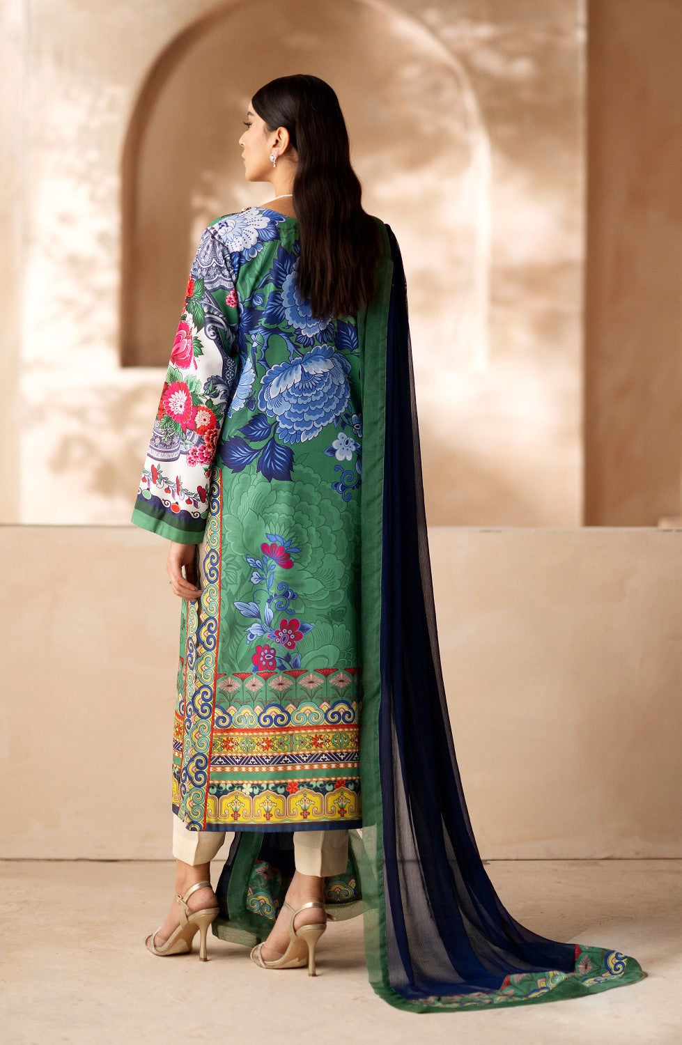 Maryum N Maria | Zeil Winter | SNEHA - MS40103 - House Of Anaya