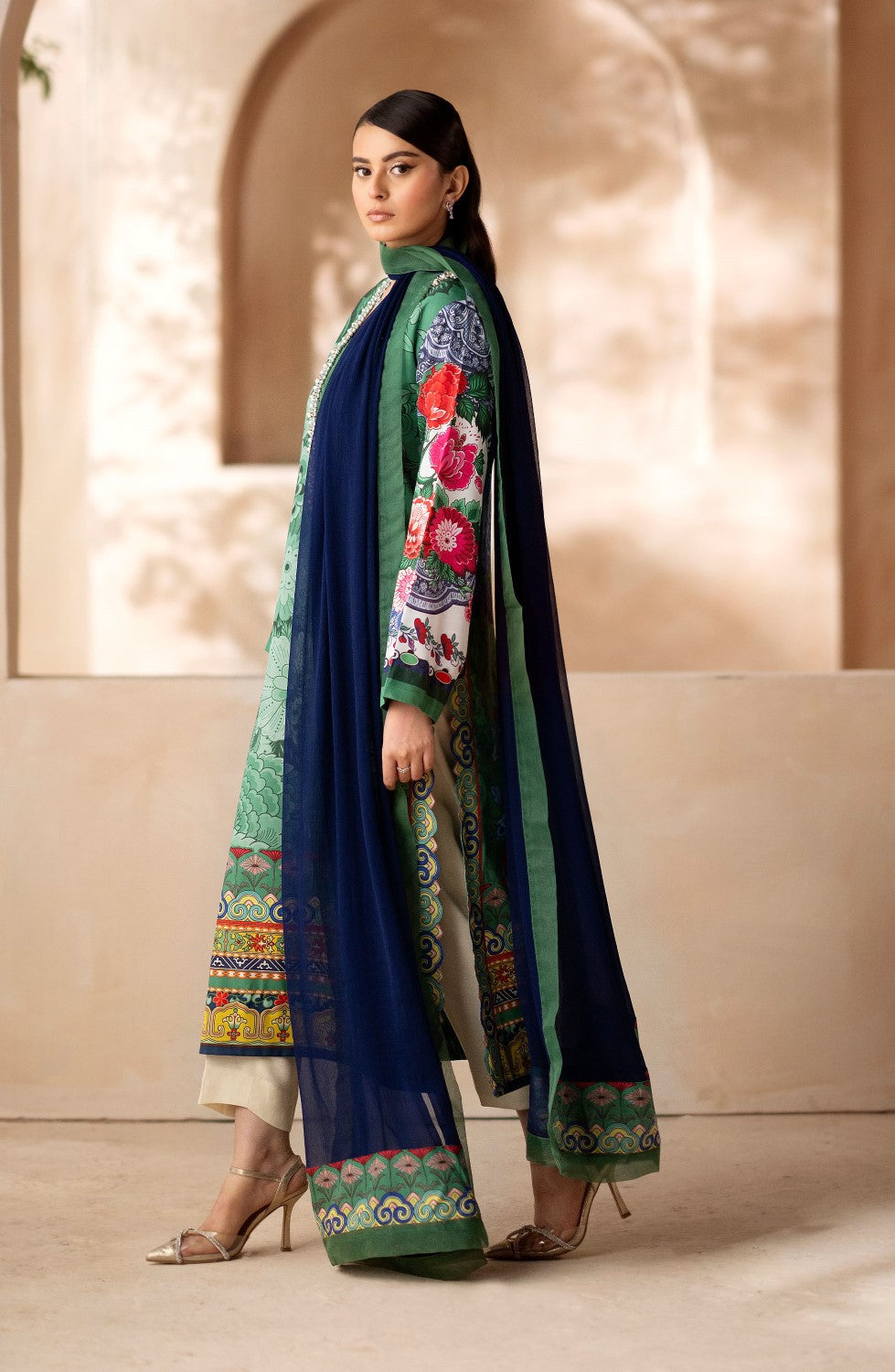 Maryum N Maria | Zeil Winter | SNEHA - MS40103 - House Of Anaya