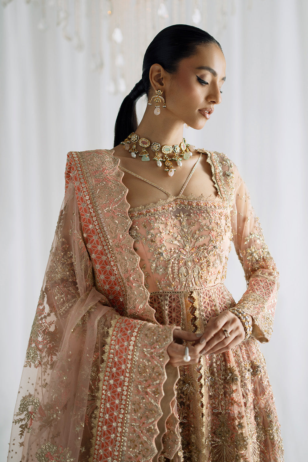 Maryum N Maria | Serene Wedding Dresses | AADHILAKSHMI - MSS5846