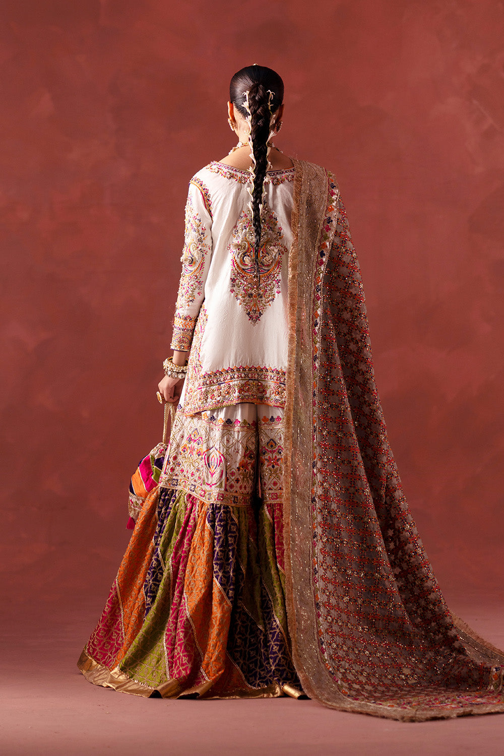 Maryum N Maria | Luxury Silk | MEHNDI NIGHT - MSS5895