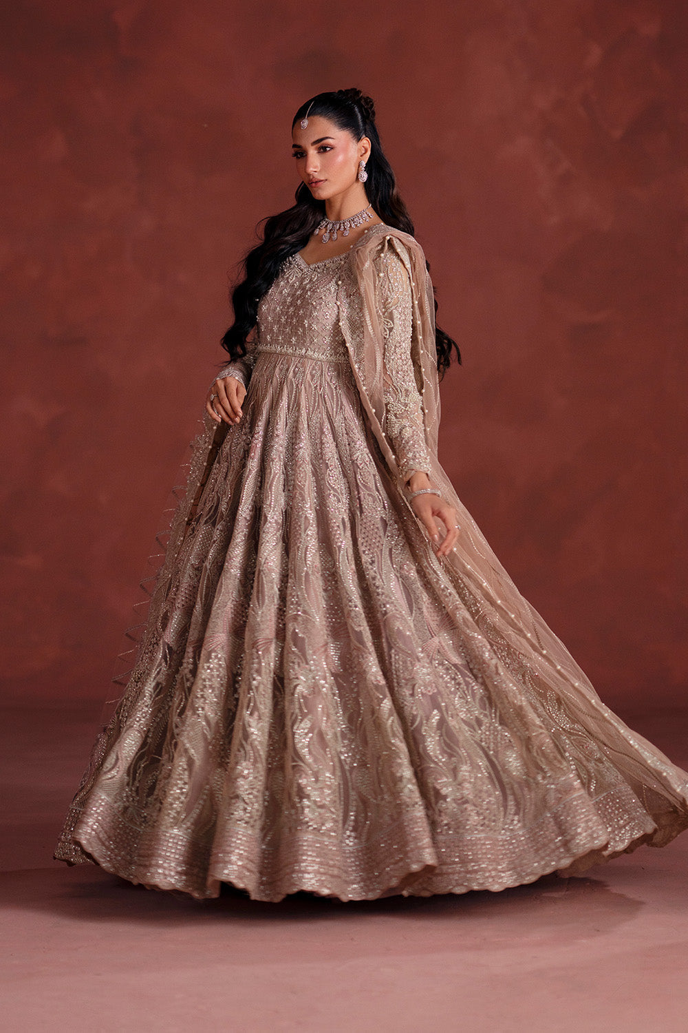 Maryum N Maria | Luxury Silk | WALIMA PARTY - MSS5899