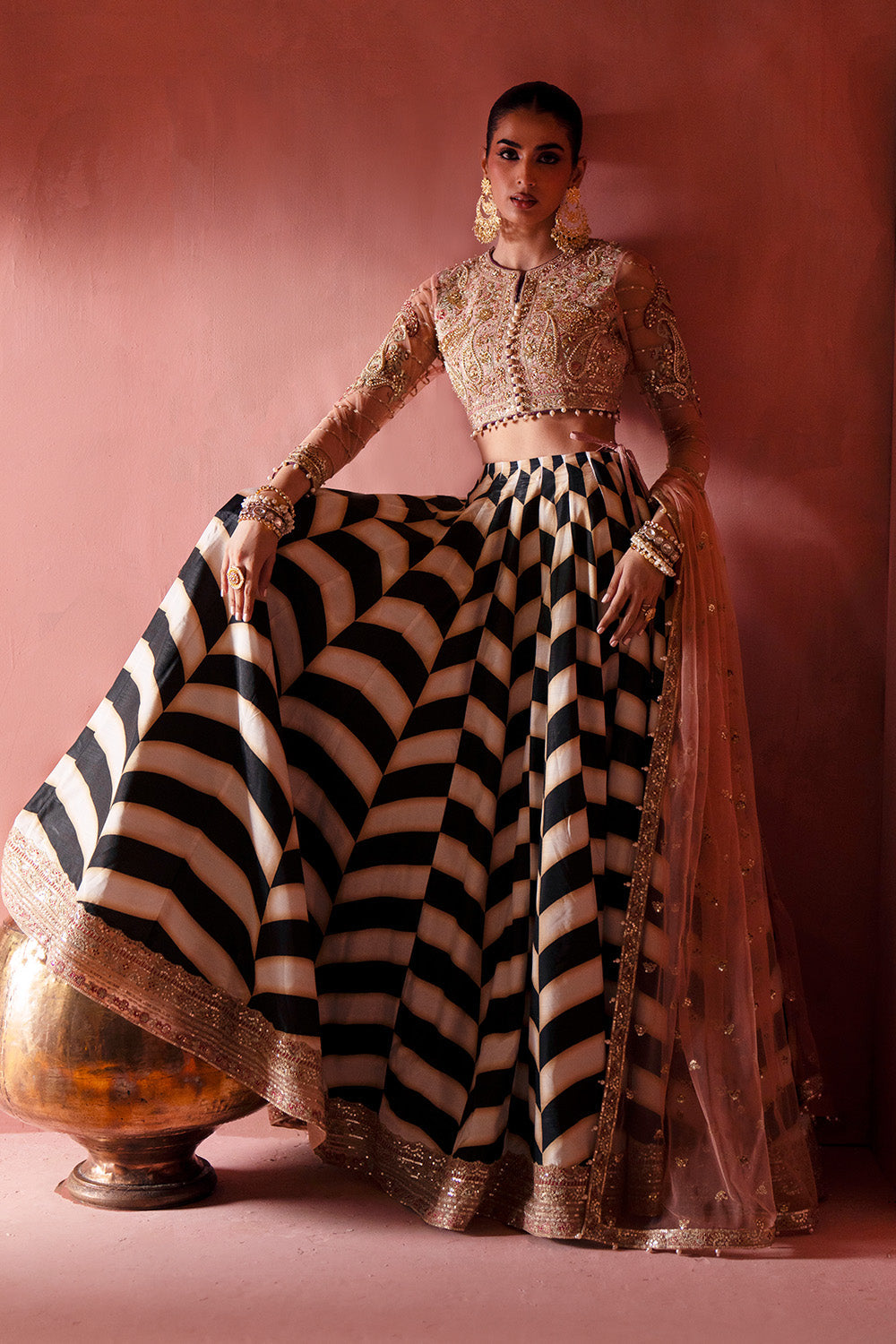 Maryum N Maria | Luxury Silk | QAWALI NIGHT - MSS5902