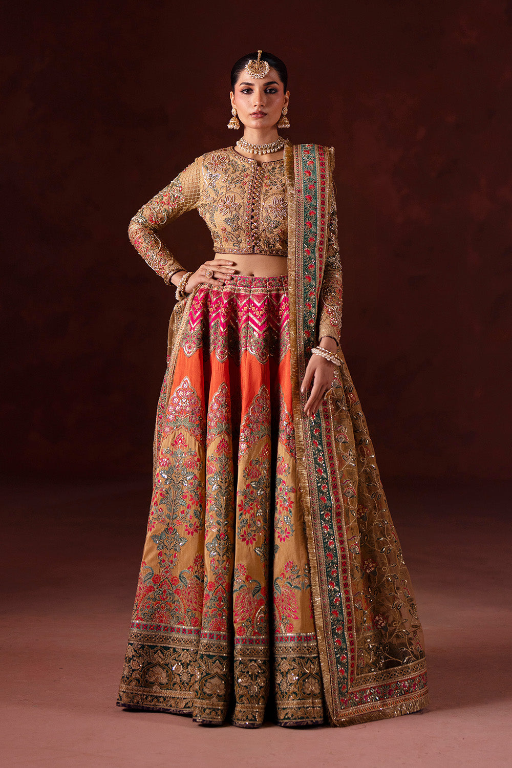 Maryum N Maria | Luxury Silk | RUNG DE BASANTI - MSS5904