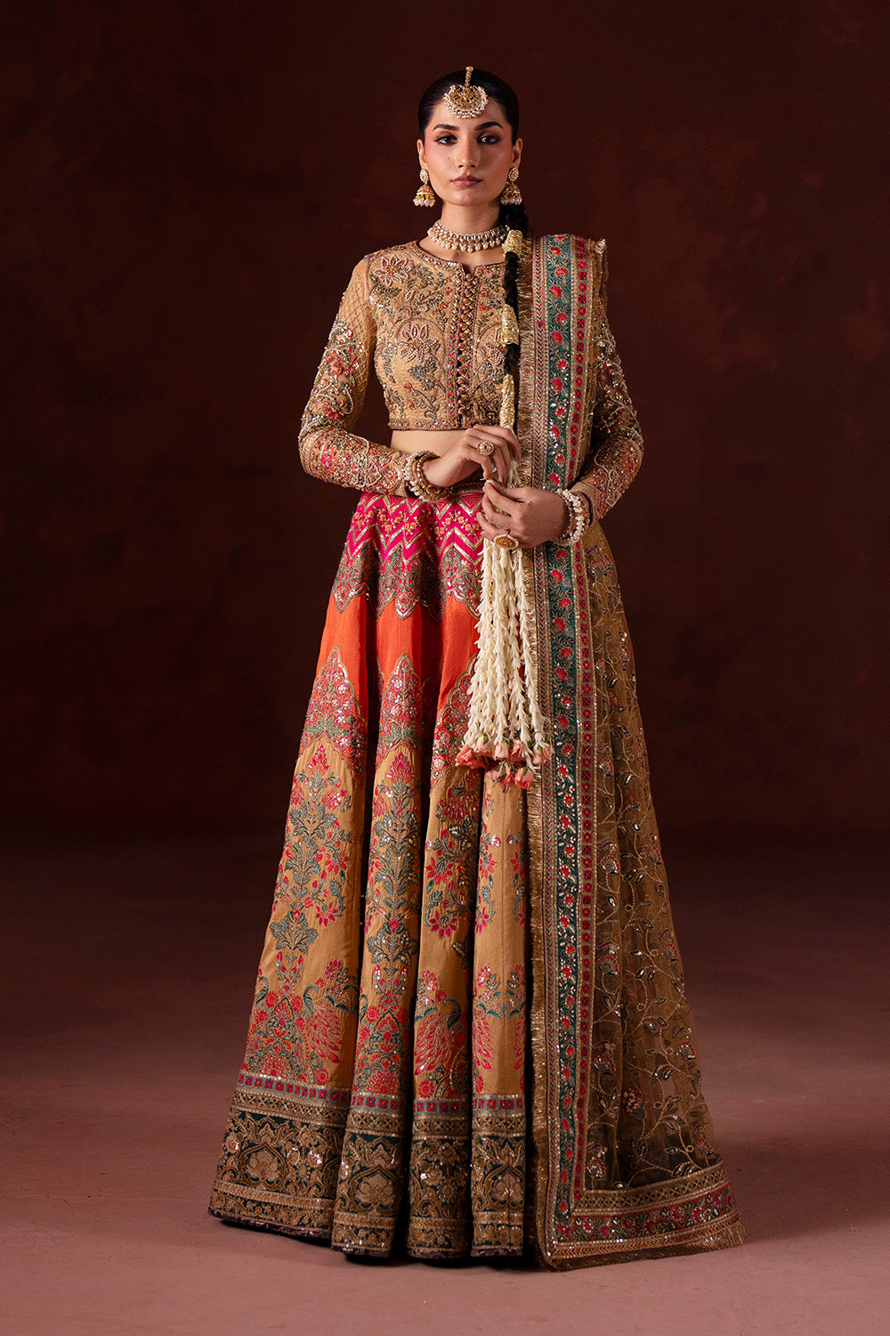 Maryum N Maria | Luxury Silk | RUNG DE BASANTI - MSS5904