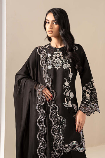 Maria B | Eid Collection 26 | 3 Piece Embroidered Raw Silk Suit