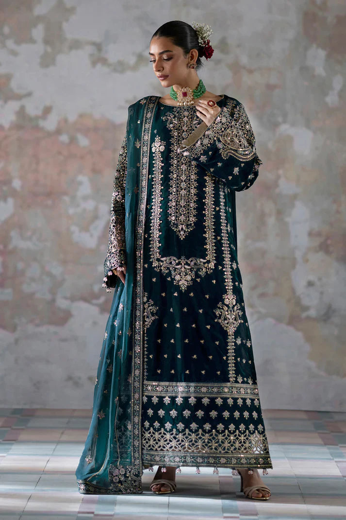 Emaan Adeel | Zarposh Velvet Collection | Meher