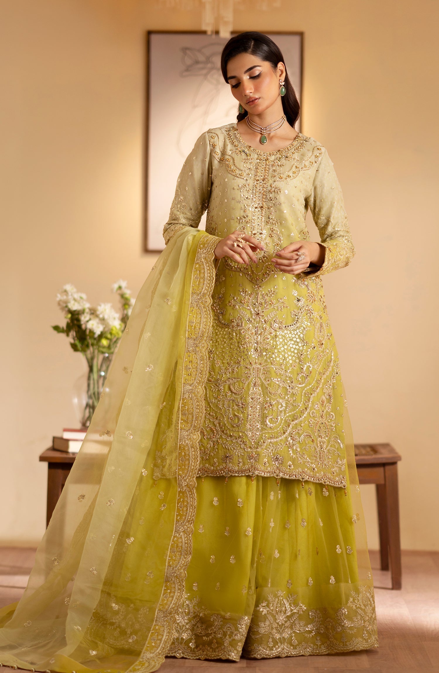 Emaan Adeel | Romansiyyah Luxury Formals 24 | Sabian - House Of Anaya