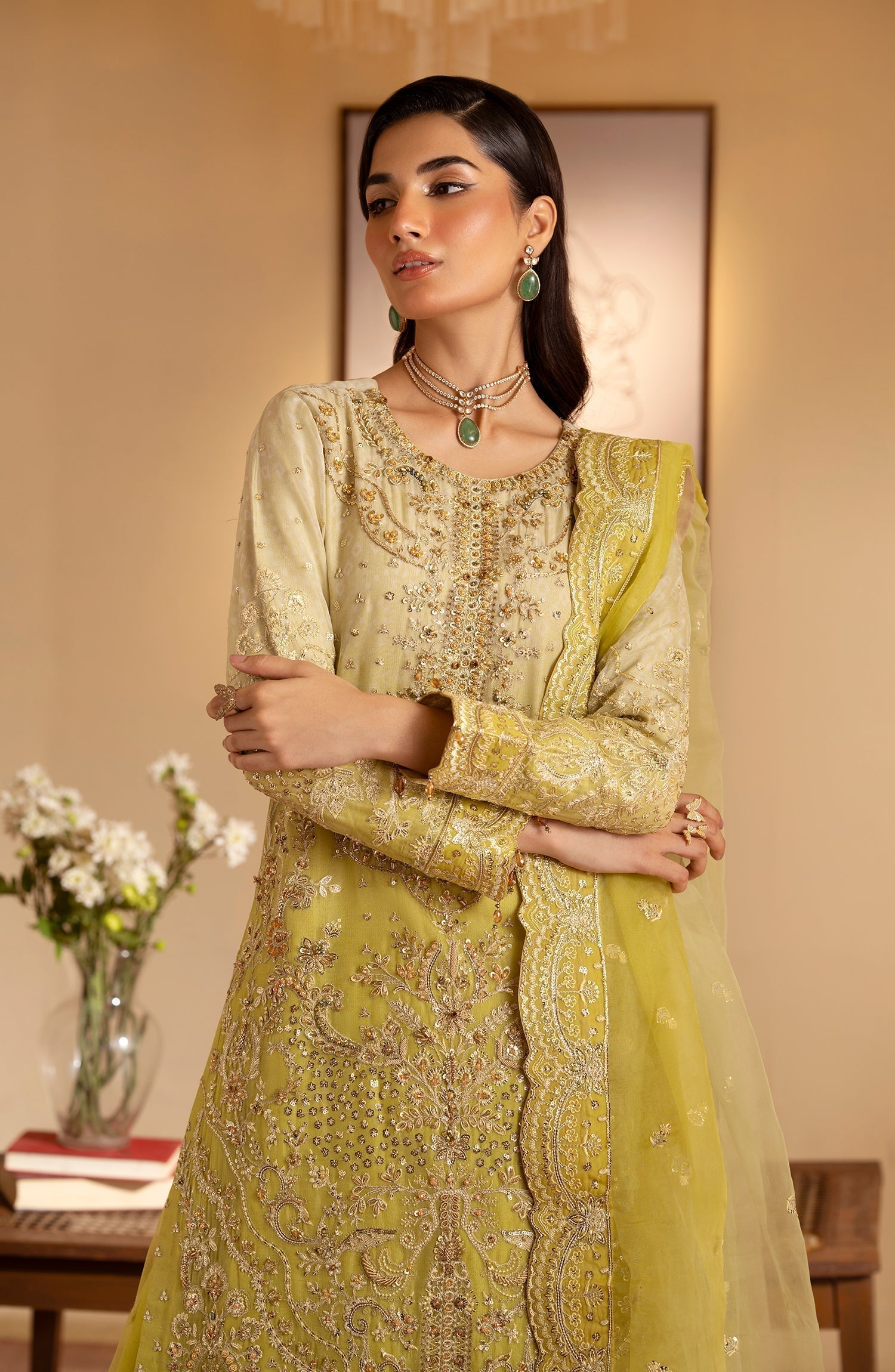 Emaan Adeel | Romansiyyah Luxury Formals 24 | Sabian - House Of Anaya