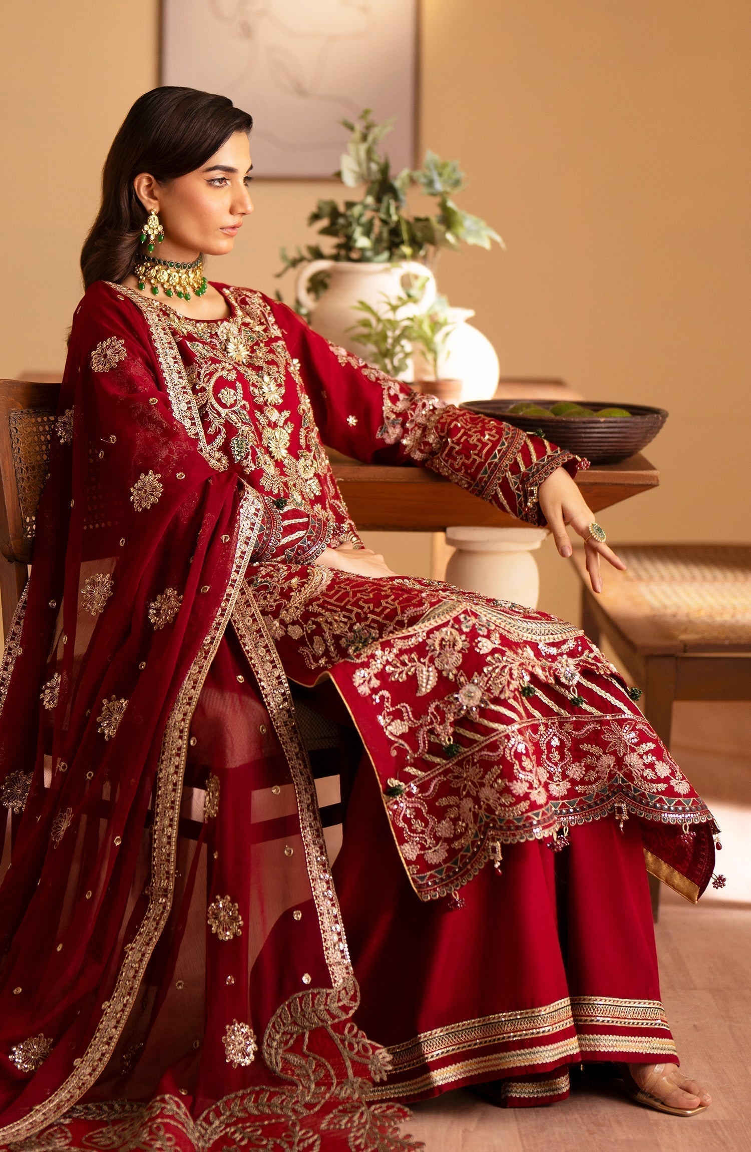 Emaan Adeel | Romansiyyah Luxury Formals 24 | Nashwa - House Of Anaya