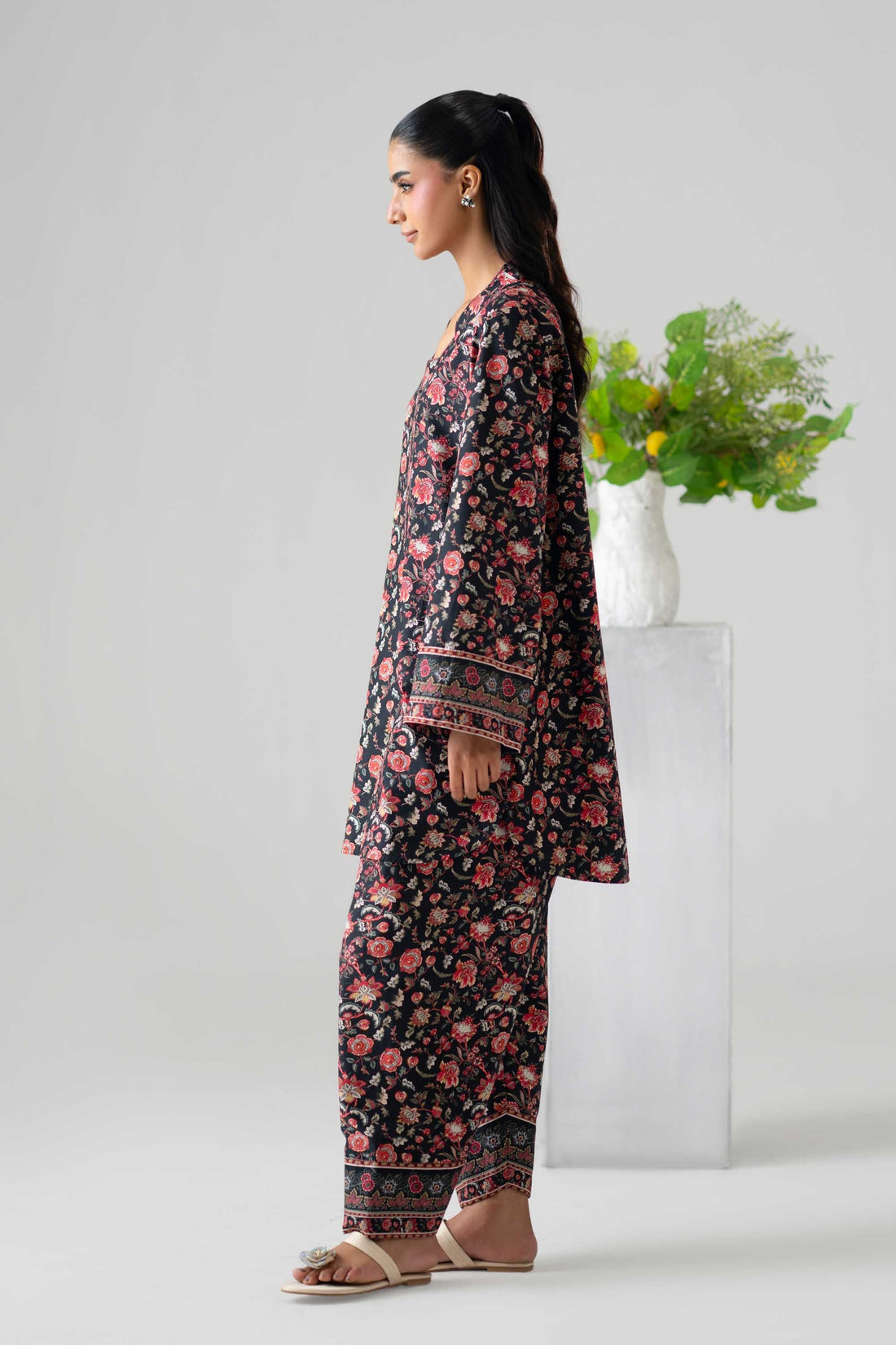 Akbar Aslam | Digital Print Lawn | Ryla