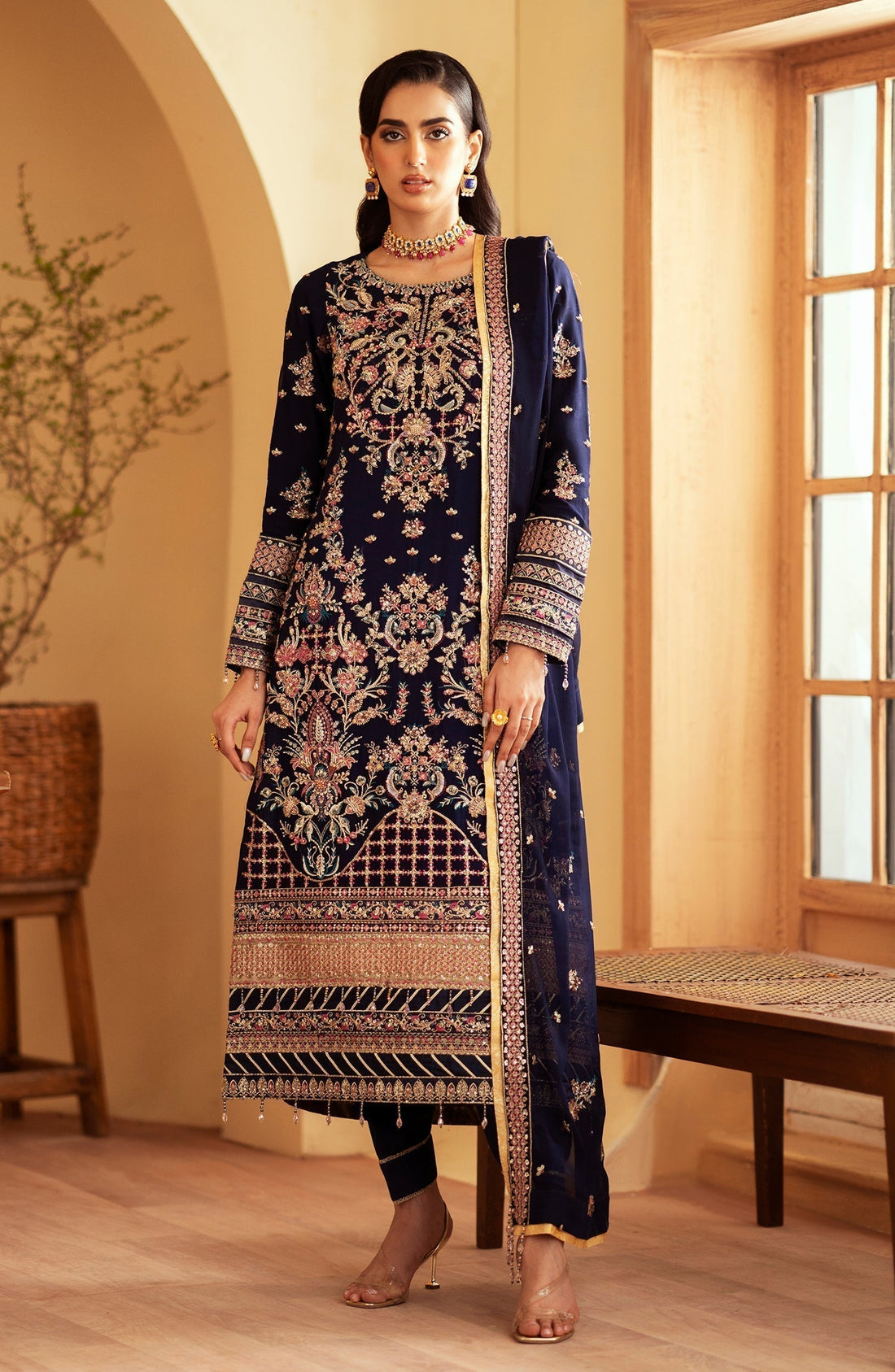 Emaan Adeel | Romansiyyah Luxury Formals 24 | Nageena - House Of Anaya
