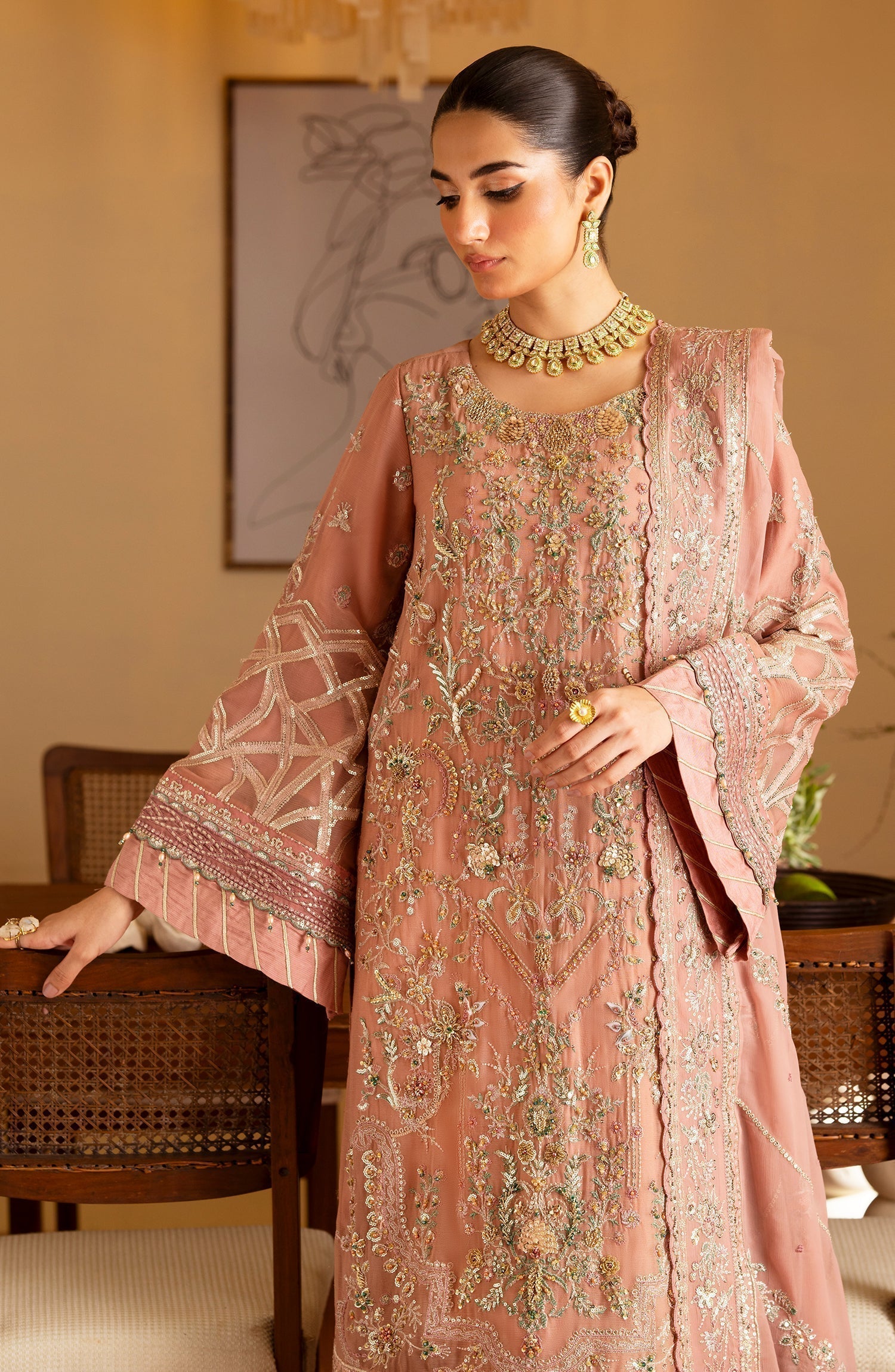 Emaan Adeel | Romansiyyah Luxury Formals 24 | Saleha - House Of Anaya