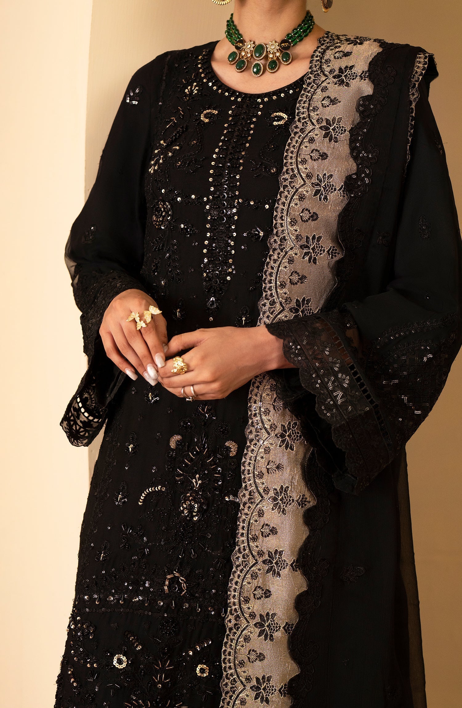 Emaan Adeel | Romansiyyah Luxury Formals 24 | Rehani - House Of Anaya