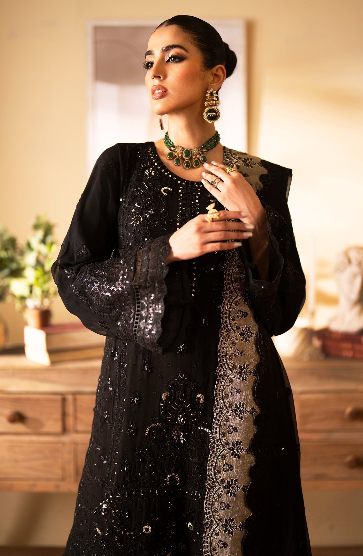 Emaan Adeel | Romansiyyah Luxury Formals 24 | Rehani - House Of Anaya