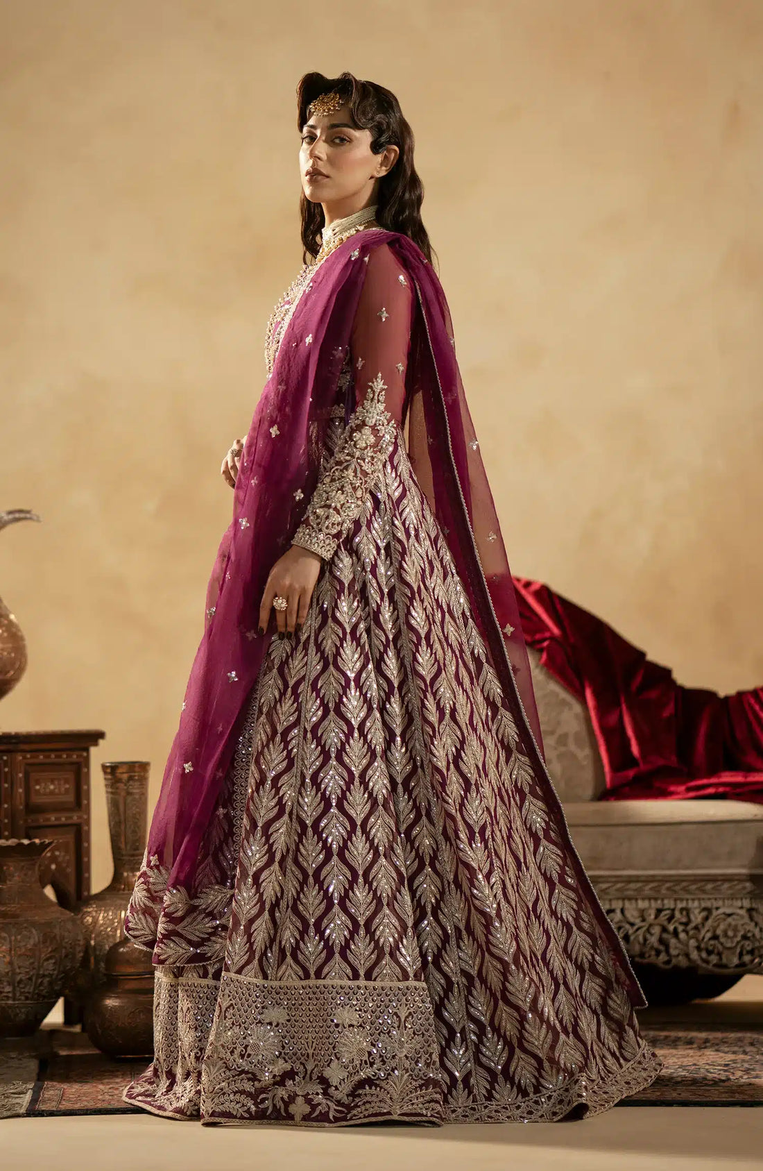 Maryum N Maria | Zamani Beghum Formals 23 | Ametyst-(MW23-512) - House Of Anaya