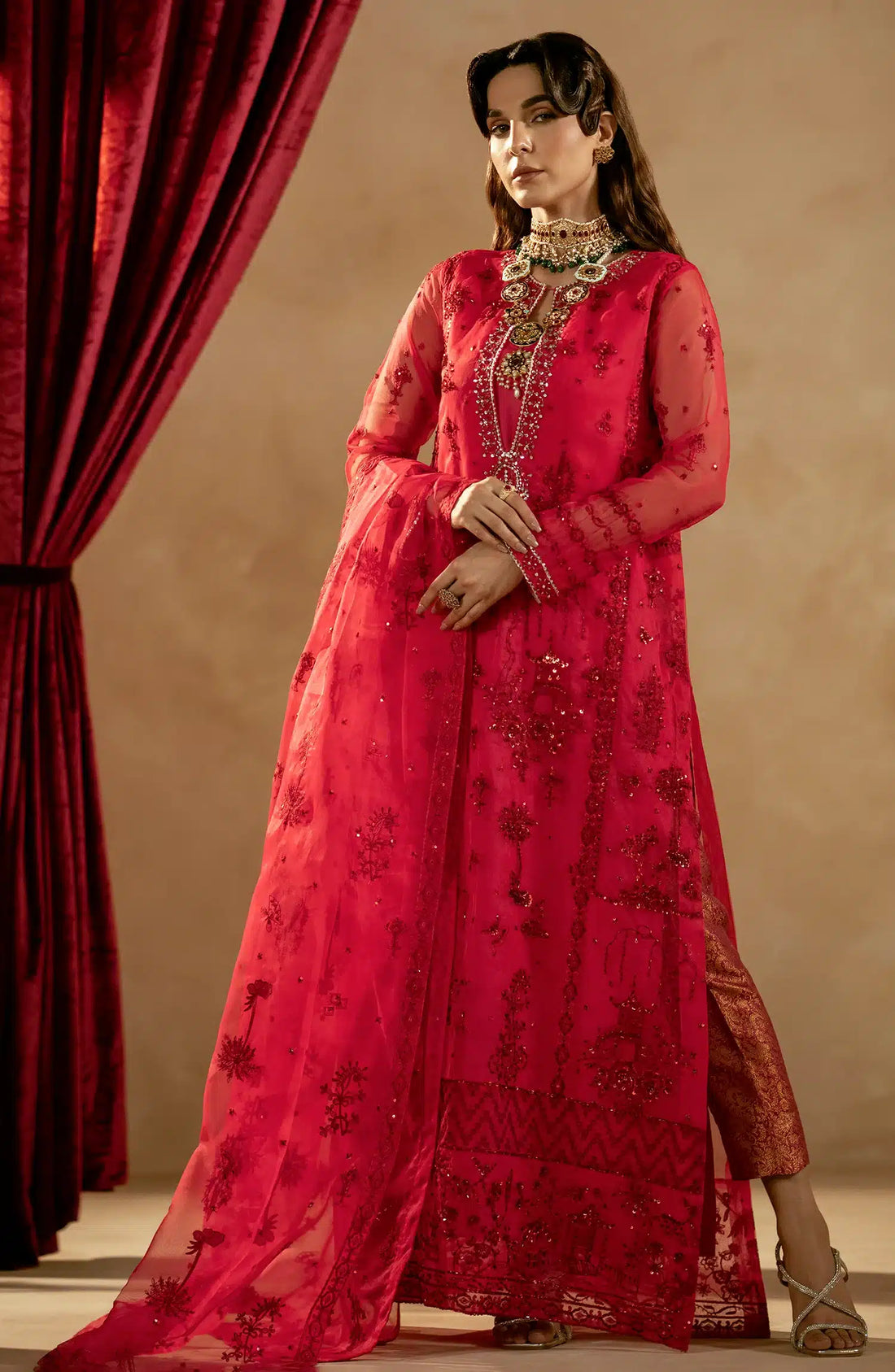 Maryum N Maria | Zamani Beghum Formals 23 | Tourmaline-(MW23-513) - House Of Anaya