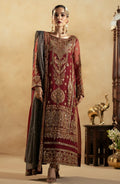 Maryum N Maria | Zamani Beghum Formals 23 | Ruby-(MW23-517) - House Of Anaya