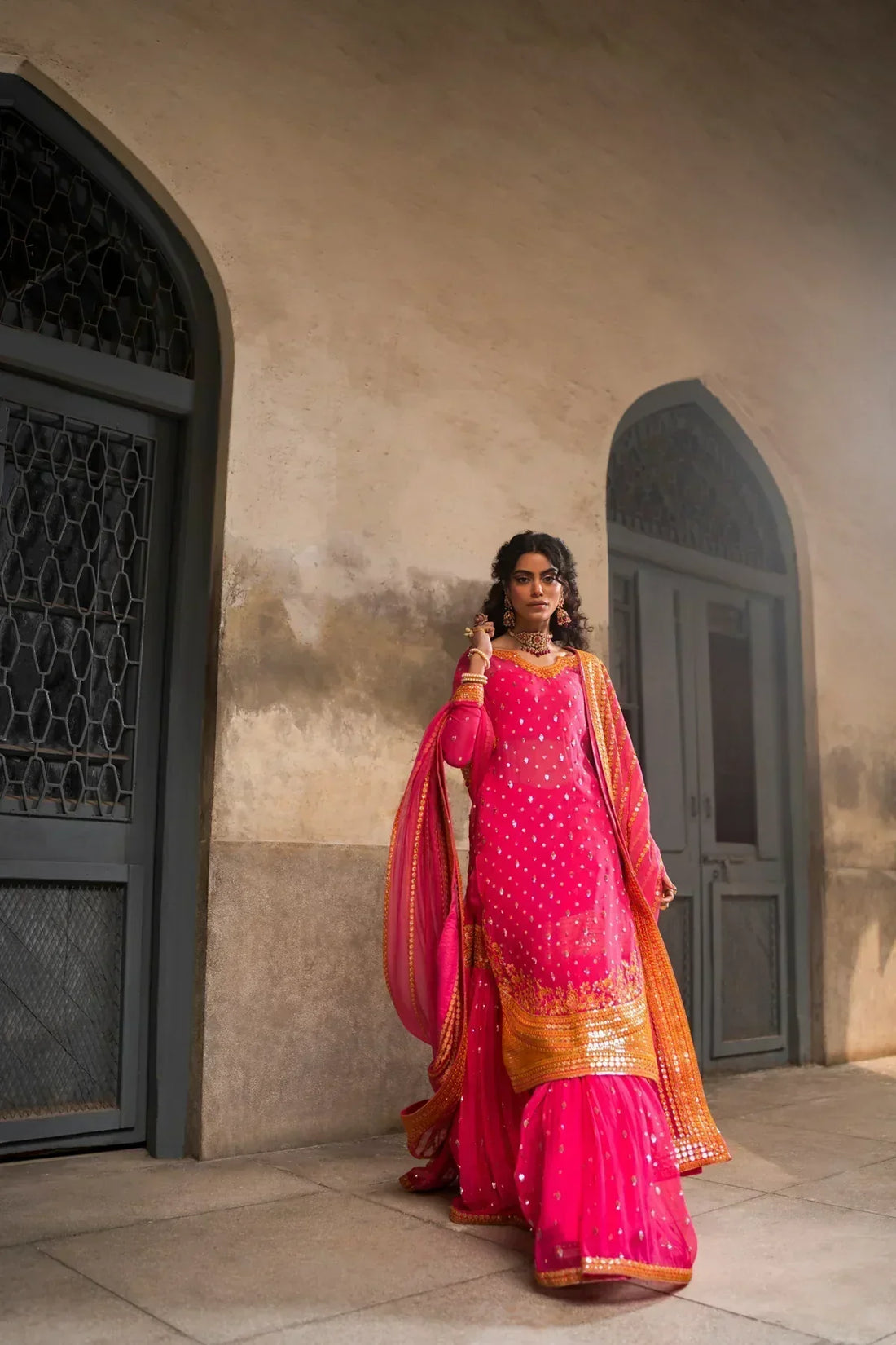 Erum Khan | Mannat Formals | Rangoli - House Of Anaya