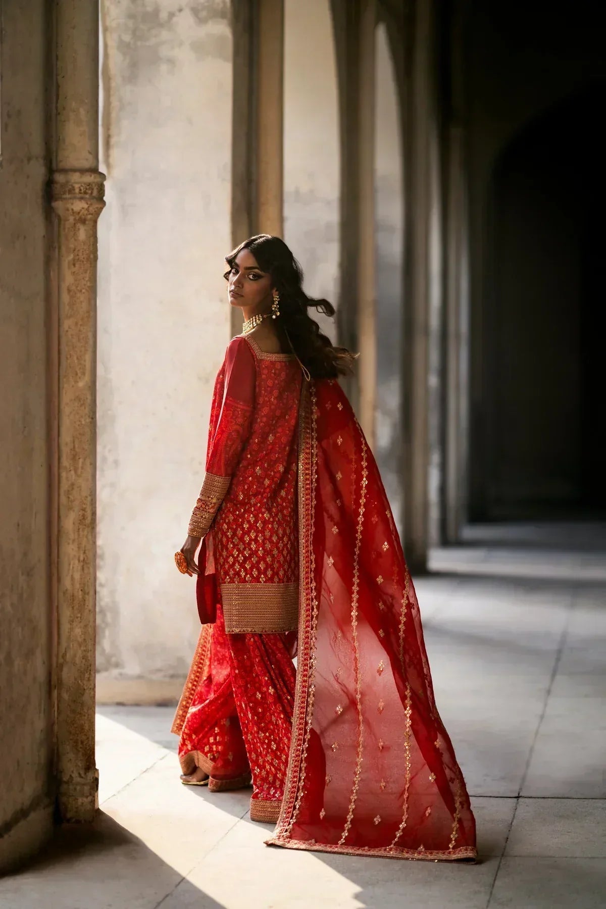 Erum Khan | Mannat Formals | Gulnaar - House Of Anaya