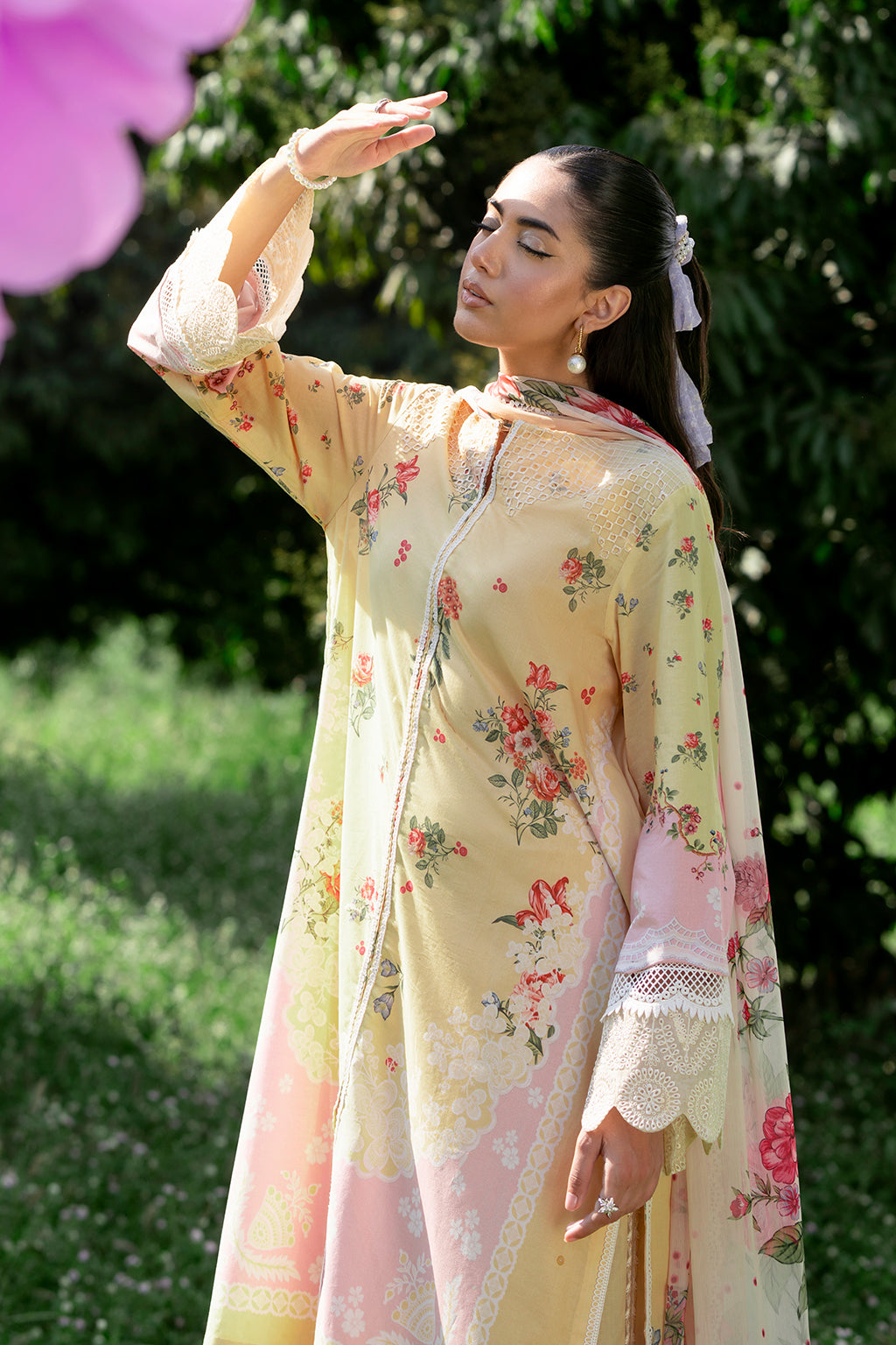 Sardinia | Cocktail Luxury Lawn | DAISY - House of Zarish