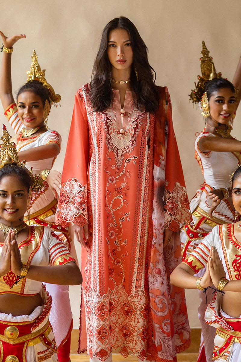 Mushq | Manaram Luxury Lawn 25 | Starry Side