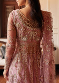 Mushq Stardust Embroidered Net Unstitched 3Pc Suit MN23-04 Luster - Riwayat-e-khas