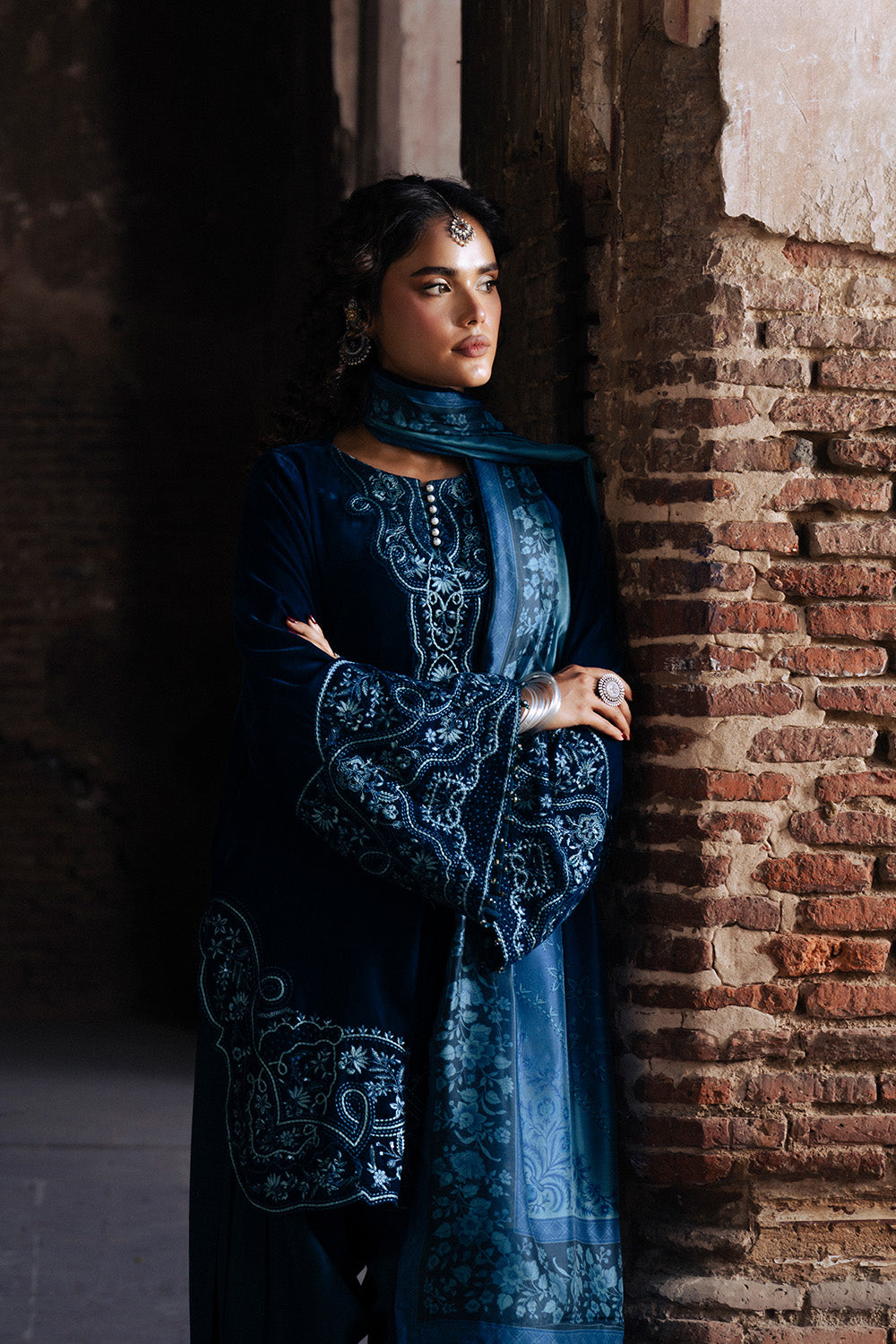 Maryum N Maria | Gulshan e Makhmal | CAPUCINE - MWS5888