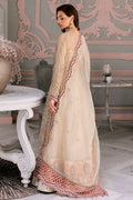 Motifz-3391-LENTERNITE EMBROIDERED SILK NET - Riwayat-e-khas