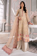 Motifz-3391-LENTERNITE EMBROIDERED SILK NET - Riwayat-e-khas