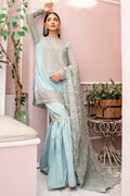 Motifz-4112-ZEL EMBROIDERED BEMBERG CHIFFON - Riwayat-e-khas