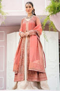 Motifz-4114-AVLEY EMBROIDERED SILK NET - Riwayat-e-khas
